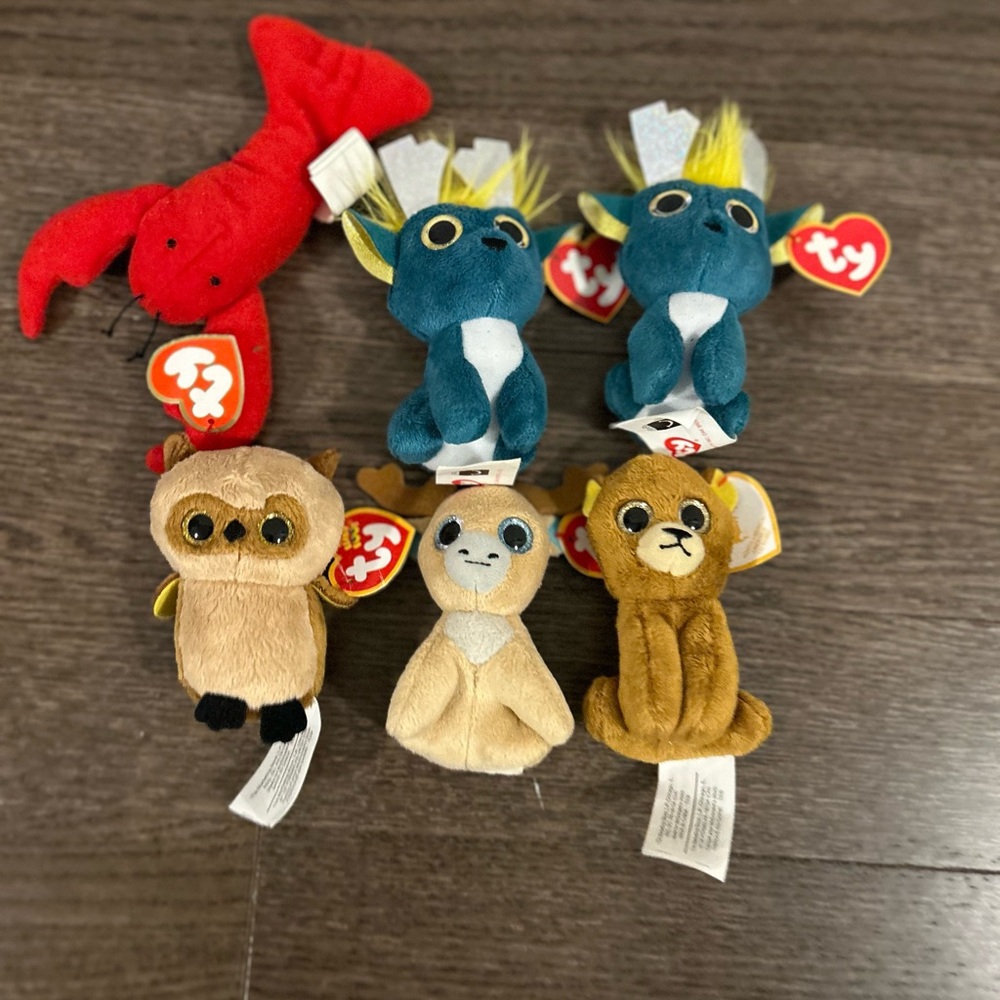 Ty Mcdonalds Mini Plush Lot-
